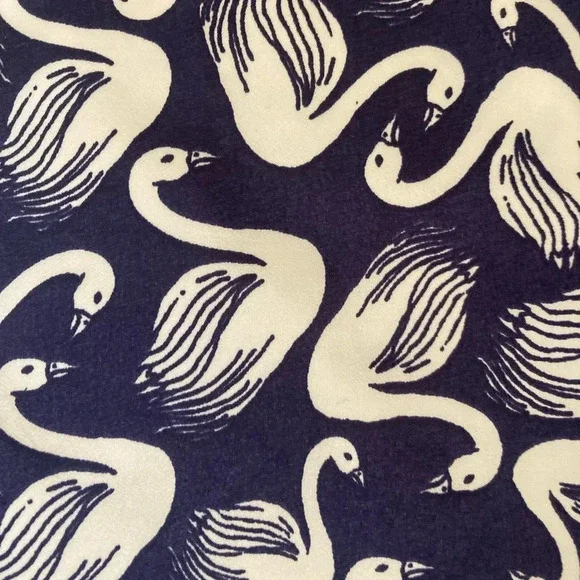 Anthropologie blue swan print tank top size small - Picture 6 of 6